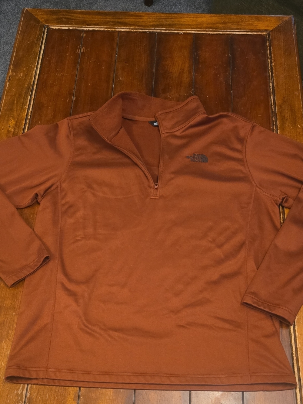 The North Face Quarter-Zip Pullover - Rust
